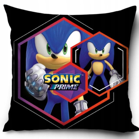 SONIC kocyk koc polarowy 100x140 cm + poduszka VELVET 40X40