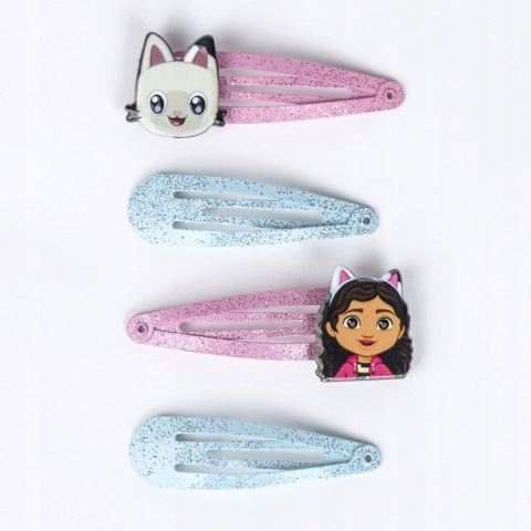 Spinki do włosów KOCI DOMEK GABI 4 szt