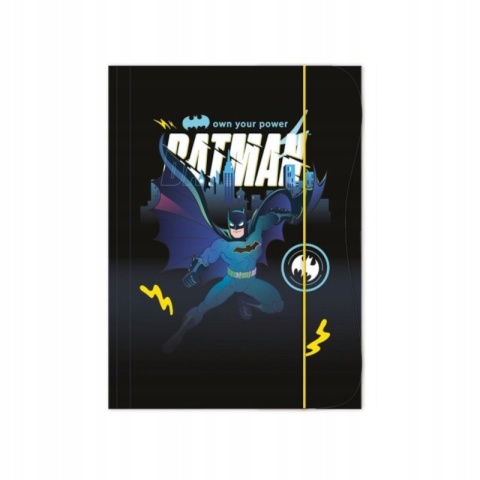 Teczka z gumką A4 na dokumenty rysunki BATMAN