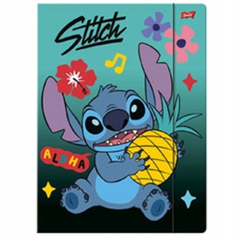 Teczka z gumką A4 na dokumenty szkolna Lilo i Stitch Stich Unipap