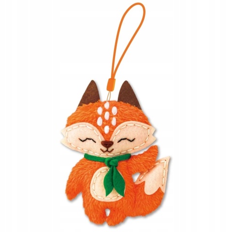 Zestaw do szycia DIY Uszyj breloczek maskotka LIS 16X12 cm AVENIR