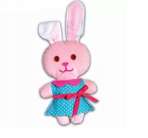 Zestaw do szycia DIY Uszyj maskotka królik 22x14cm AVENIR